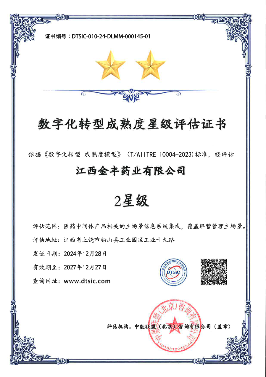 数字化转型成熟度2级