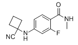 4-((1-cyanocyclobutyl)amino)-2-fluoro-N-methylbenzamide