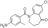 1-(4-Amino-2-methylbenzoyl)-7-chloro-1,2,3,4-tetrahydro-5H-1-benzazepin-5-one