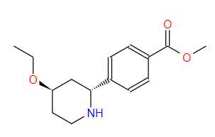 4-[反式-4-乙氧基-2-哌啶基]苯甲酸甲酯