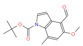 5-Methoxy-7-Methyl-t-Boc-1H-indole-4-carbaldehyde